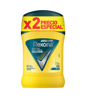 OFERTA DESODORANTE REXONA V8 2UDS X 45GR C/U