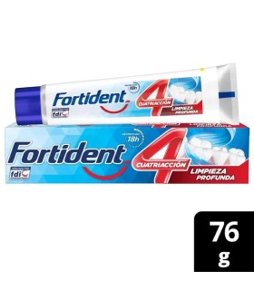 CREMA DENTAL FORTIDENT LIMPIEZA PROFUNDA X 76GR