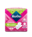 TOALLA NOSOTRAS NATURAL INVISIBLE CLASICA X 10UDS