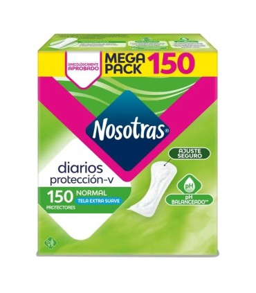PROTECTOR NOSOTRAS DIARIO NORMAL X 150UDS