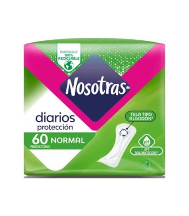 PROTECTOR NOSOTRAS DIARIO NORMAL X 60UDS