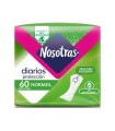PROTECTOR NOSOTRAS DIARIO NORMAL X 60UDS