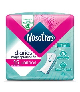 PROTECTOR NOSOTRAS LARGOSx15 UNIDAD