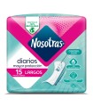 PROTECTOR NOSOTRAS DIARIOS LARGOS X 15UDS