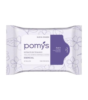 TOALLITAS HUMEDAS DESMAQUILLADORAS POMYS X 28UDS