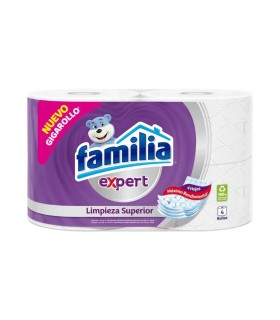 PAPEL HIGIENICO FAMILIA EXPERT CUATRO HOJAS X 4 ROLLOS