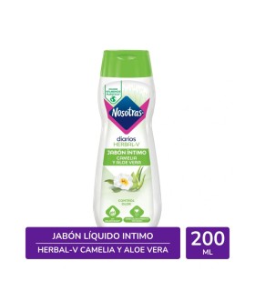 JABON INTIMO NOSOTRAS HERBAL-V X 200ML