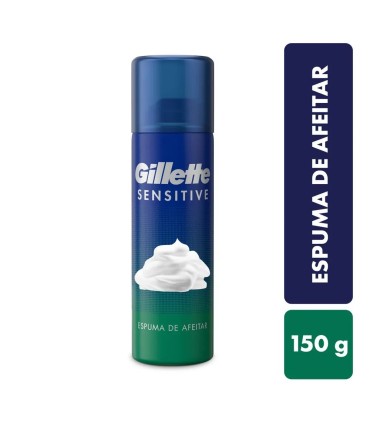 ESPUMA DE AFEITAR GILLETTE SENSITIVE X 150GR
