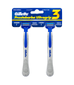 MAQUINA DE AFEITAR GILLETTE PRESTOBARBA ULTRAGRIP 3 HOJAS X 2UDS