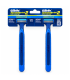 MAQUINA DE AFEITAR GILLETTE PRESTOBARBA ULTRAGRIP 2 HOJAS CABEZA FIJA X 2UDS