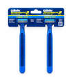 MAQUINA DE AFEITAR GILLETTE PRESTOBARBA ULTRAGRIP 2 HOJAS CABEZA FIJA X 2UDS