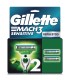 REPUESTOS CUCHILLA DE AFEITAR GILLETTE MACH 3 SENSITIVE X 2UDS