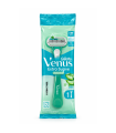 MAQUINA DE AFEITAR GILLETTE VENUS EXTRA SUAVE SENSITIVE ALOE X 1 UNIDAD