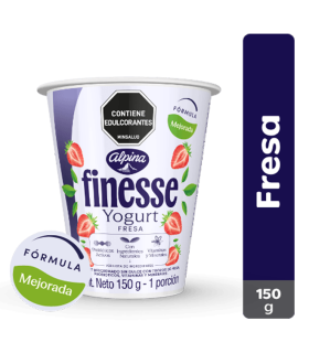 YOGURT FINESSE FRESA VASO X 180GR