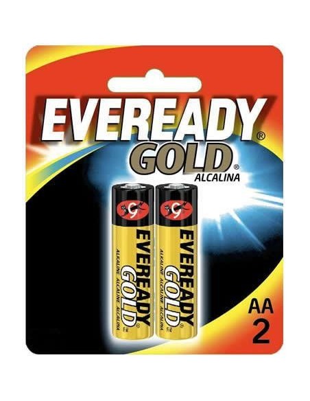 PILA EVEREADY ALKALINA GOLD AA 2U