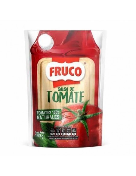 SALSA DE TOMATE FRUCO DP190GRxUND
