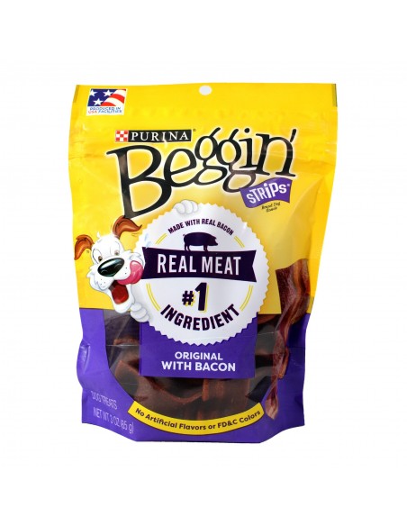 BEGGIN STRIPS BACON  BOLSA 170 GRAMOSxUND