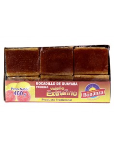 BOCADILLO BONANZA EXTRAFINO CAJA 500 GRAMOS