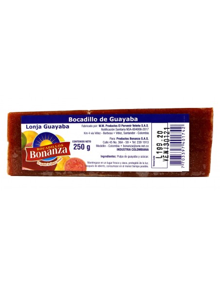 BOCADILLO BONANZA LONJA PQ250GxUN