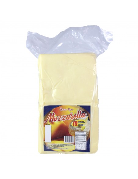 QUESO MOZZARELLA MADRID TAJx1000 GRAMOS