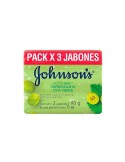 OFERTA JABON JOHNSON ADULTO UVA VERDE 3Bx110G C/U