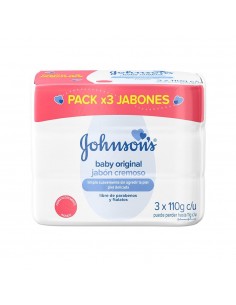 OFERTA JABON JOHNSON BABY ORIGINAL 3BARRA X110 GRAMOS P.E