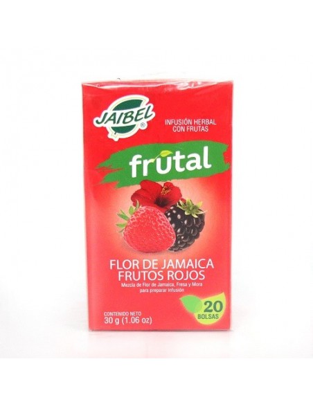 AROMATICA JAIBEL FRUTOS ROJOS  SOBRE 20 UNIDADx30