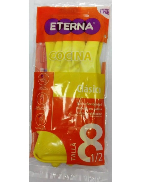 GUANTE ETERNA MONOCOLOR AMARILLO T8.5