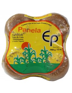 PANELA EP REDONDA FRACCIONADA PQ8 UNIDADx908 GRAMOS