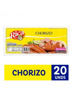CHORIZO RICA PQ1000 GRAMOSxUN