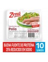 SALCHICHA DE POLLO ZENÚ x 250gr