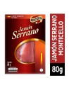 JAMÓN SERRANO MONTICELLO x 80GR