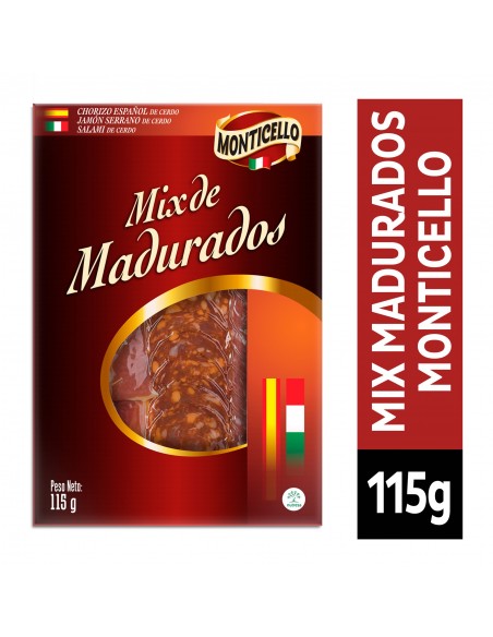 MIX MADURADOS MONTICELLOx115 GRAMOS