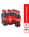 GASEOSA COCA-COLA PET SIXPACK250ML x UND