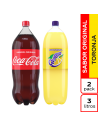 OF GASEOSA COCA-COLA 3LT+QUATRO 3LT P.ExU