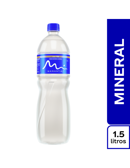 AGUA MANANTIAL BOTELLA 1.5 LITRO