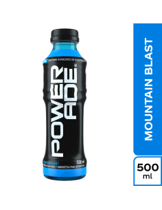 POWERADE ION4 MOUNTAIN BLAS PET500 MILILITRO