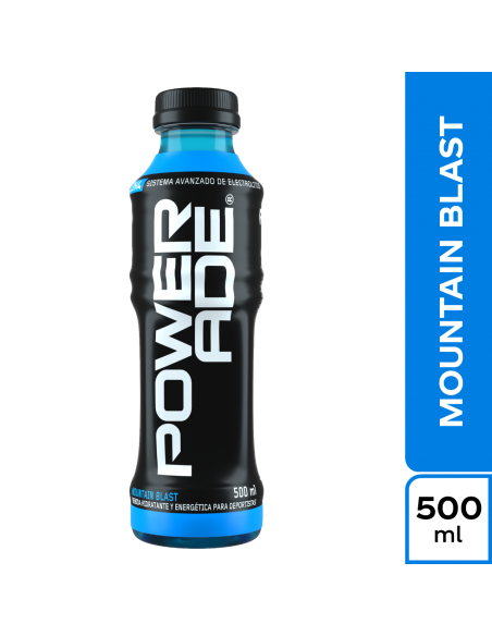 POWERADE ION4 MOUNTAIN BLAS PET500 MILILITRO
