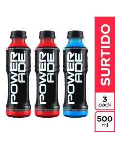 OFERTA POWERADE SURTIDOx500 MILILITRO PCKx3 UNIDAD P.ESP