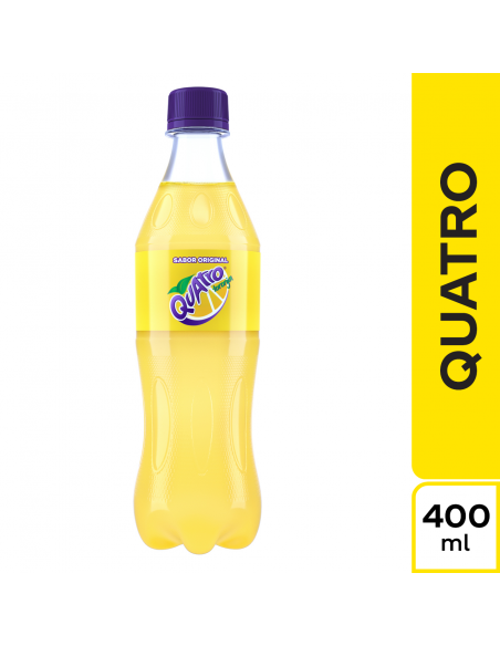 GASEOSA QUATRO TORONJA BOTELLA 400 MILILITROXUND