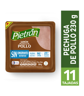JAMON PIETRAN PECHUGA POLLO PQ230GxUND