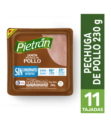 JAMON PIETRAN PECHUGA POLLO PQ230GxUND