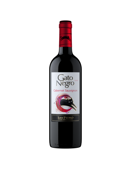 VINO GATO NEGRO CABERNET MERLOT BOTELLA 750 MILILITRO