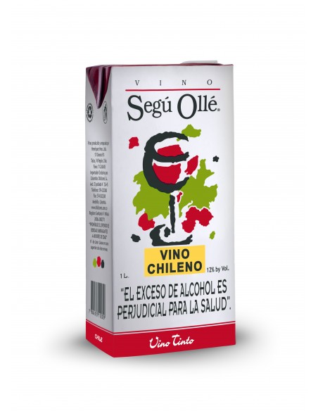 VINO SEGU OLLE RES.TINTO TETRABRIK 1 LITRO