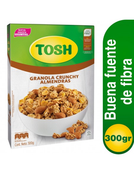 CEREAL TOSH ALMENDRA CAJA 300 GRAMOS