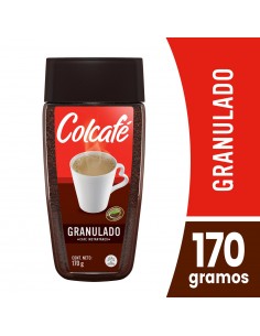 CAFE COLCAFE GRANULADO  FRASCO 170 GRAMOS