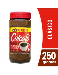 CAFE COLCAFE INST. FRASCO 250G