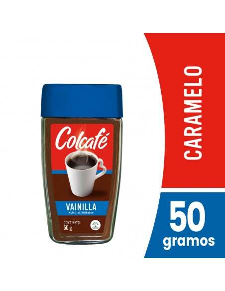 CAFE COLCAFE VAINILLA  FRASCO 50 GRAMOS