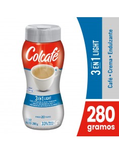 CAFE COLCAFE 3EN1 LIGHT  TARRO 310 GRAMOS