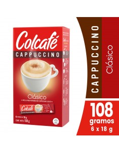 CAFE COLCAFE CAPPUCC.CLASSIC 6SBx18 GRAMOS